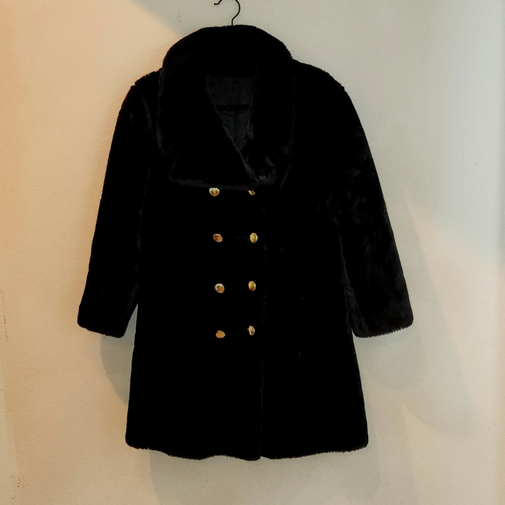 Vintage Borgana styled by Sportowne faux fur jacket R30